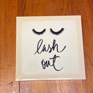 Lash Out Decorative Wall Hanging
